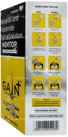 Mintop Gain+ 10 Solution 60ml