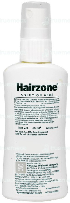 Himalaya Hairzone Solution 60Ml
