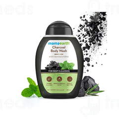 Mamaearth Charcoal Body Wash For Deep Cleansing 300 ML