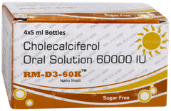 Rm D3 60k Nano Shots Sugar Free Solution 5ml Rm D3 60k Nano Shots Sugar Free Solution 5ml