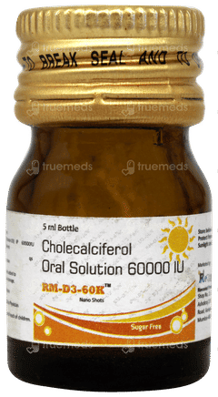 Rm D3 60k Nano Shots Sugar Free Solution 5ml Rm D3 60k Nano Shots Sugar Free Solution 5ml