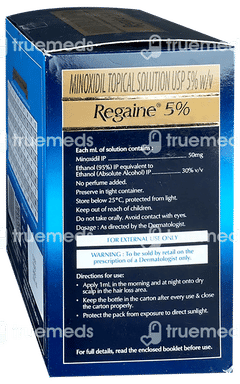 Regaine 5% 3 Bottles Of 60ml Solutions
