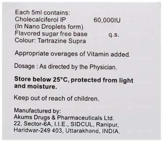 Solis D3 Nano Sugar Free Solution 5Ml