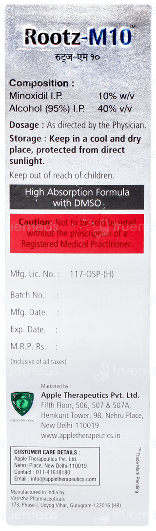 Rootz M10 Solution 60ml