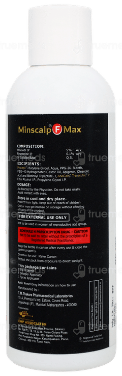 Minscalp F Max 5% Solution 60ml