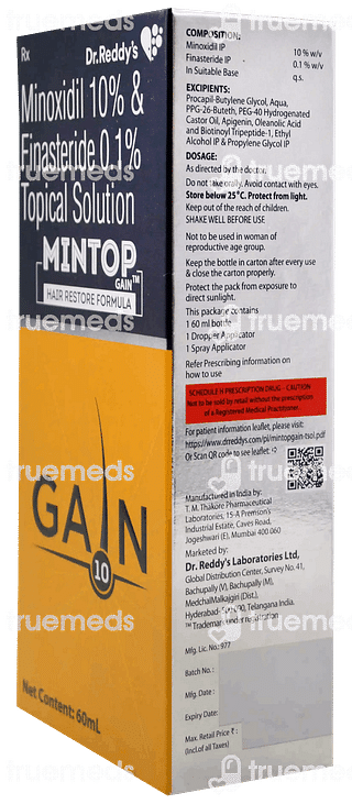 Mintop Gain 10 Topical Solution 60ml