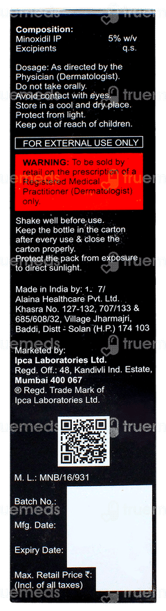 Kera M 5% Solution 60ml Kera M 5% Solution 60ml