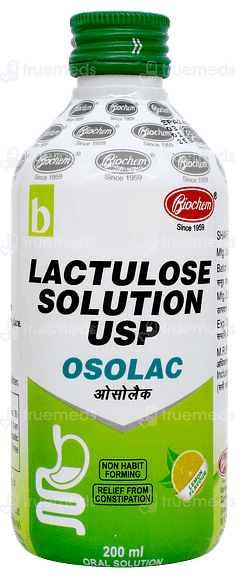 Osolac Lemon Flavour Solution 200ml Osolac Lemon Flavour Solution 200ml
