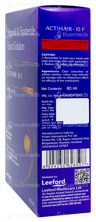 Actihair 10 F Solution 60ml