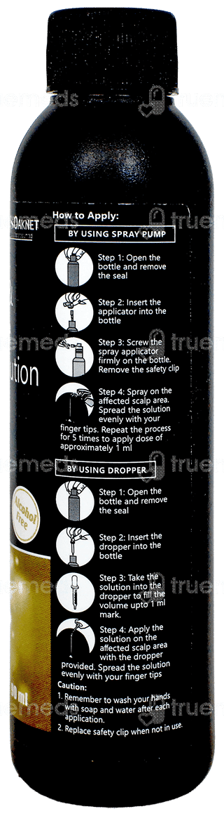 Oaknets Hair Growth Alcohol Free Solution 90Ml
