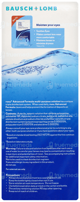 Renu Advanced Formula Multi Purpose Solution 355ml