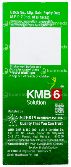 Kmb6 Pineapple Flavour Sugar Free Solution 200ml