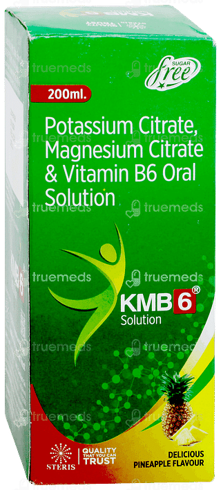 Kmb6 Pineapple Flavour Sugar Free Solution 200ml