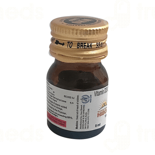 Hibone D Nano Shots Strawberry Flavour Sugar Free Solution 5ml