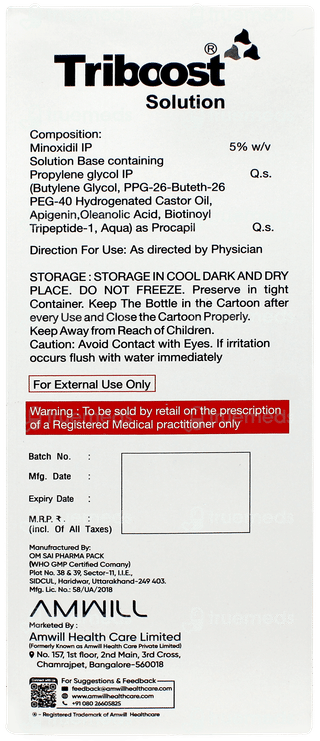 Triboost 5% Solution 60ml