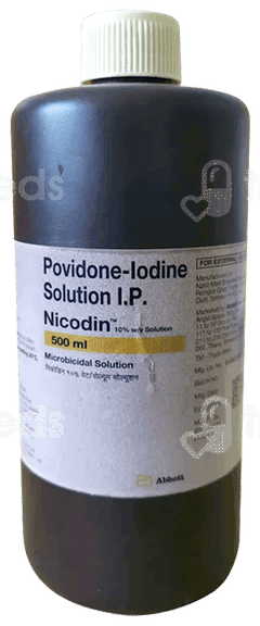 Nicodin 10% Solution 500 Ml Nicodin 10% Solution 500 Ml