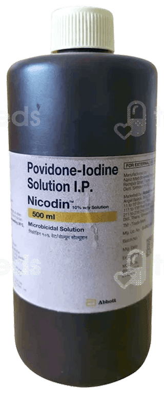 Nicodin 10% Solution 500 Ml