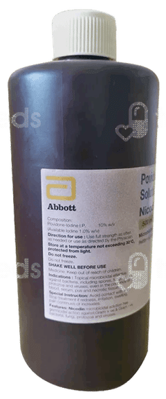 Nicodin 10% Solution 500 Ml