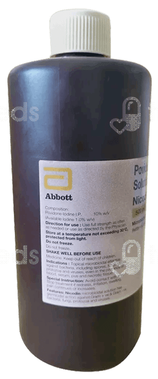 Nicodin 10% Solution 500 Ml
