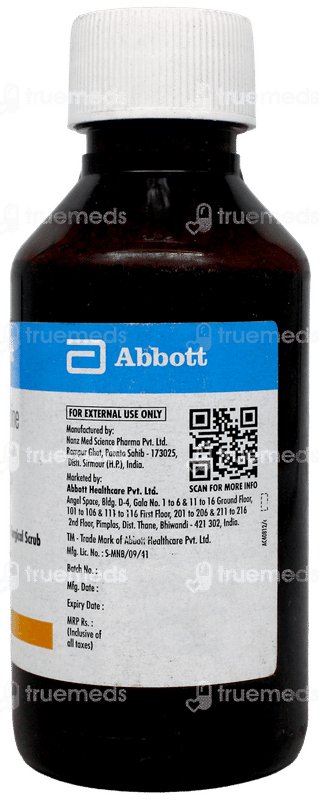 Nicodin 7.5% Surgical Scrub Solution 100 Ml