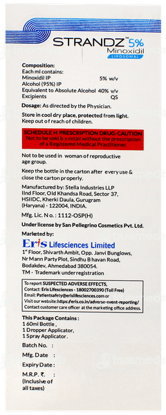 Strandz 5% Solution 60ml Strandz 5% Solution 60ml