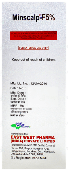 Minscalp F5% Solution 60ml