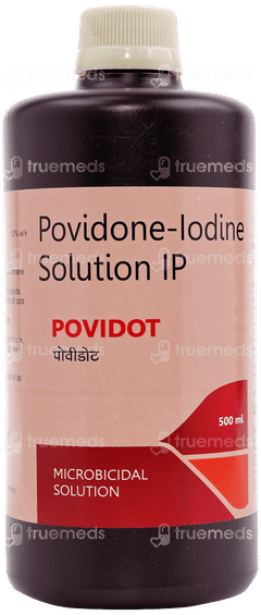 Povidot 10% Solution 500Ml Povidot 10% Solution 500Ml