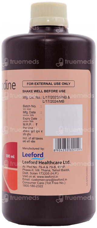 Povidot 10% Solution 500Ml