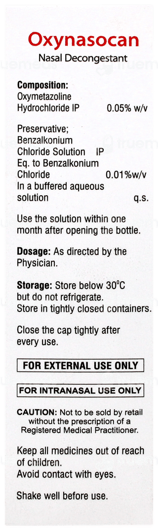 Oxynasocan Nasal Solution 10ml