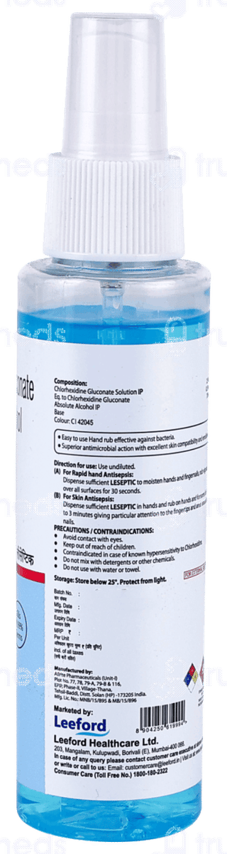 Leseptic Handrub 100Ml