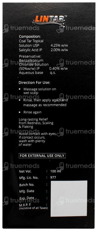Lintar Scalp Solution 100ml
