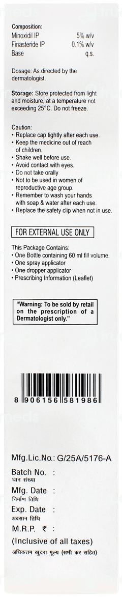Minoxytop F 5% Solution 60ml
