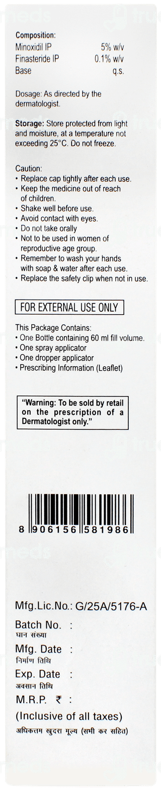 Minoxytop F 5% Solution 60ml