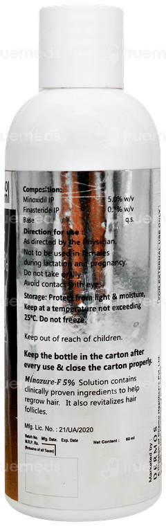 Minozure F 5% Solution 60Ml