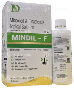 Mindil F Alcohol Free Solution 60Ml Mindil F Alcohol Free Solution 60Ml