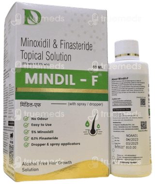 Mindil F Alcohol Free Solution 60Ml