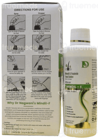 Mindil F Alcohol Free Solution 60Ml