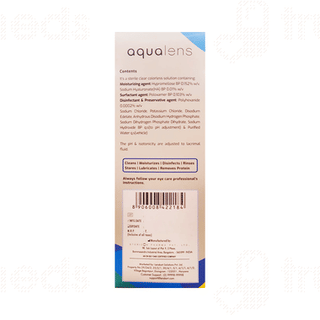 Aqualens Comfort Solution 500Ml With Lens Case Free