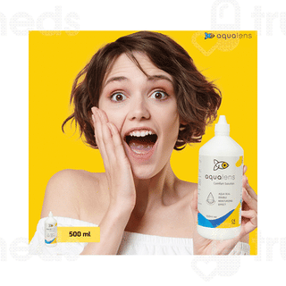 Aqualens Comfort Solution 500Ml With Lens Case Free
