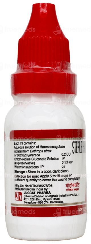 Botroclot Topical Solution 15Ml
