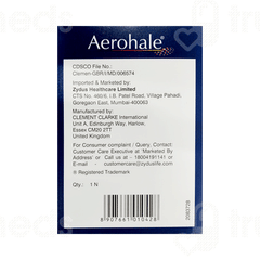 Aerohale Spacer Inhaler 1