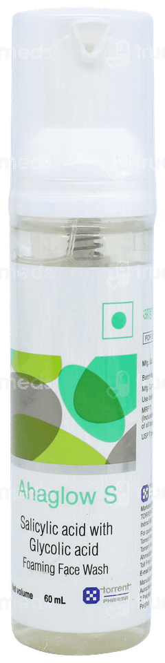 Ahaglow S Foaming Face Wash 60ml