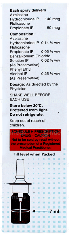 Azeflo Nasal Spray 7ml Azeflo Nasal Spray 7ml