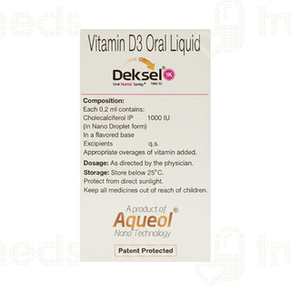 Deksel 1000Iu Nano Spray 15Ml