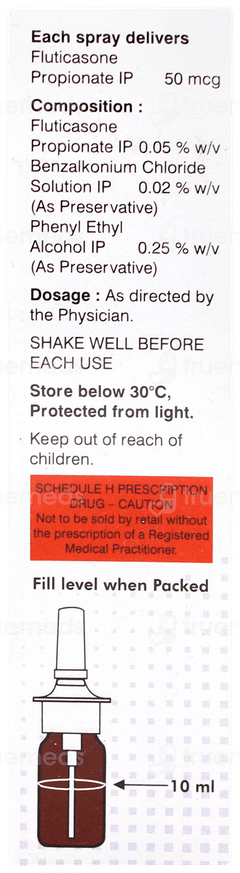 Flutiflo Nasal Spray 10ml Flutiflo Nasal Spray 10ml