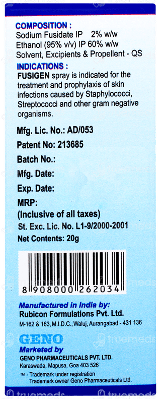 Fusigen Spray 20gm