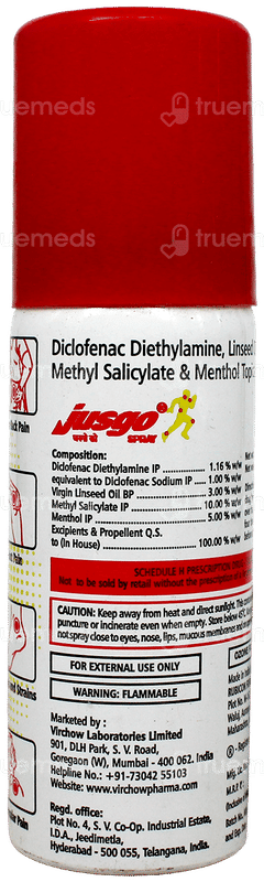 Jusgo Spray 35Gm