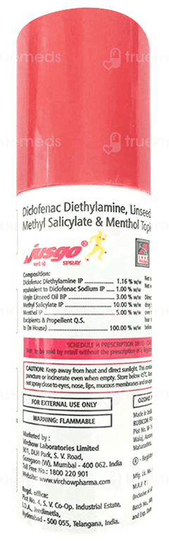 Jusgo Spray 75Gm Jusgo Spray 75Gm