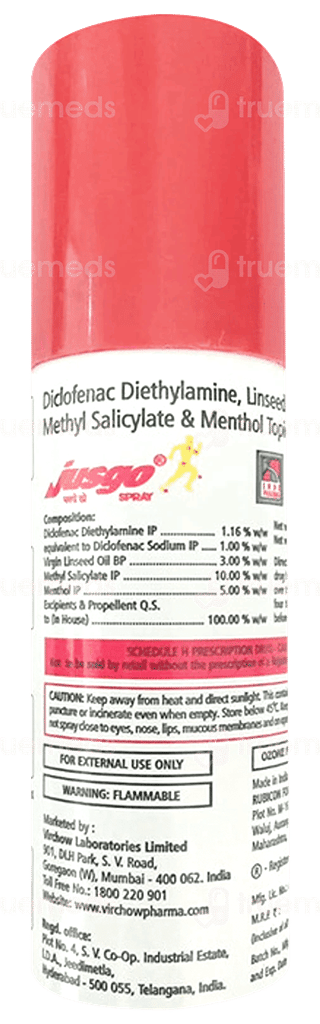 Jusgo Spray 75Gm