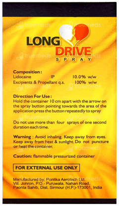 Long Drive Spray 20gm Long Drive Spray 20gm